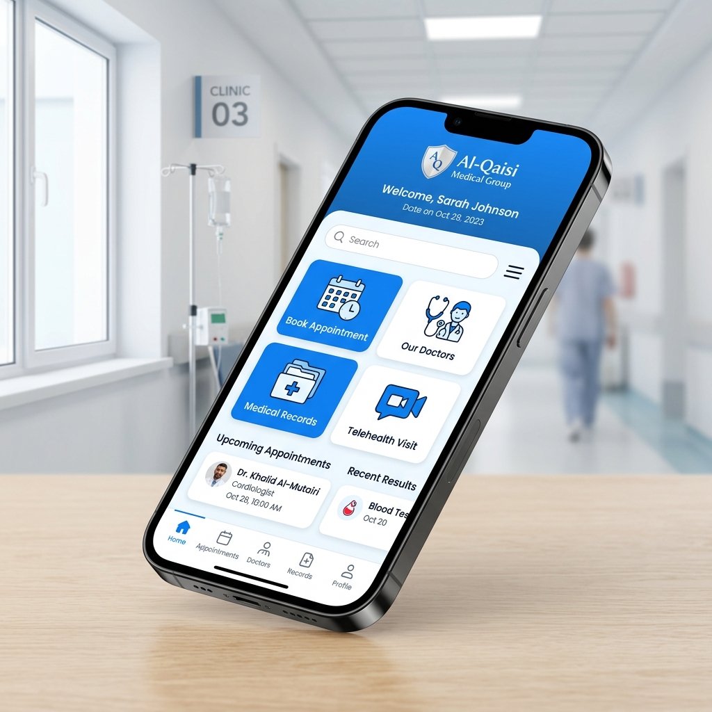 Qaisi App Mockup
